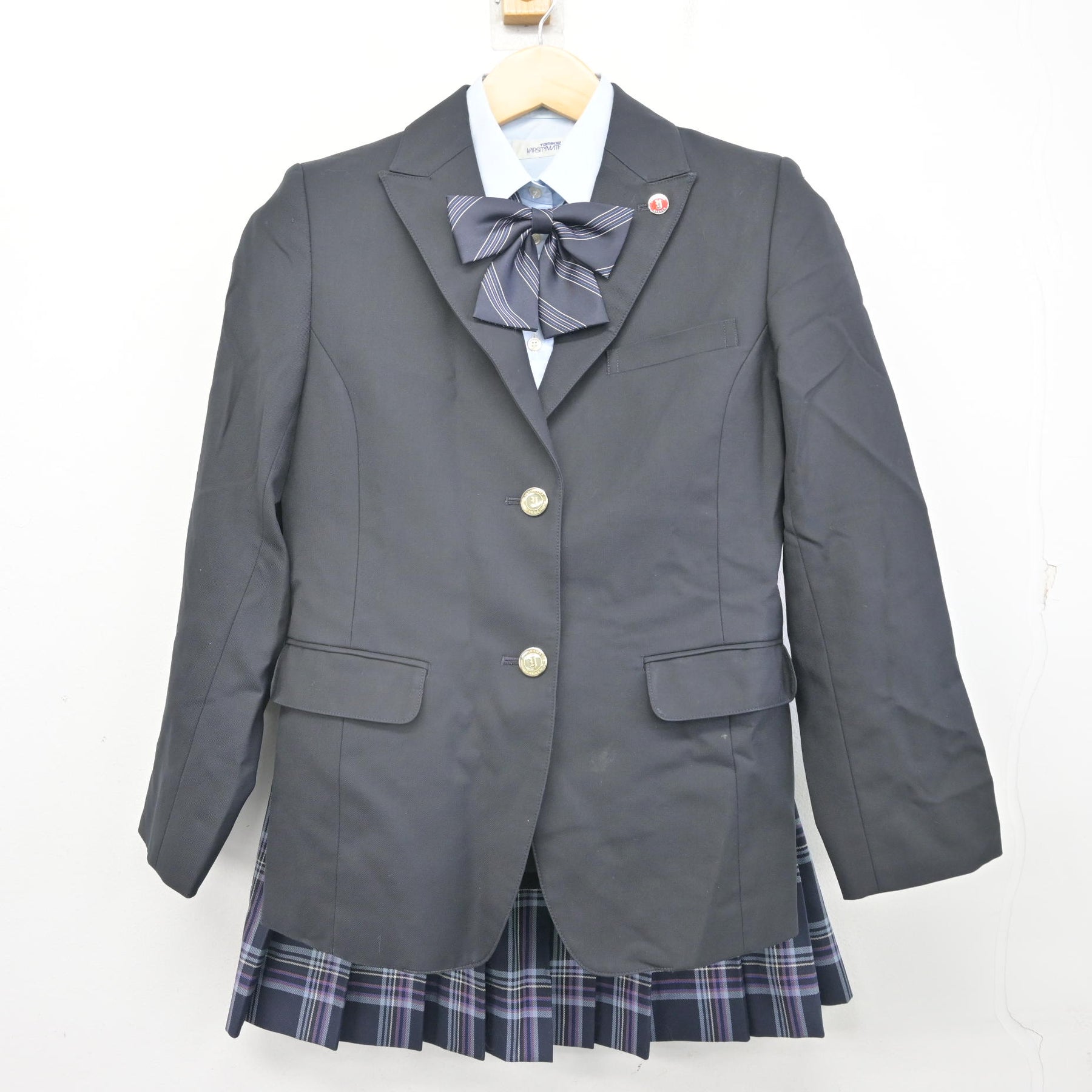制服 横浜学園高等学校 スカート 美品 横浜学園高校（神奈川県）の制服セットを買い取らせて頂きました！紫が