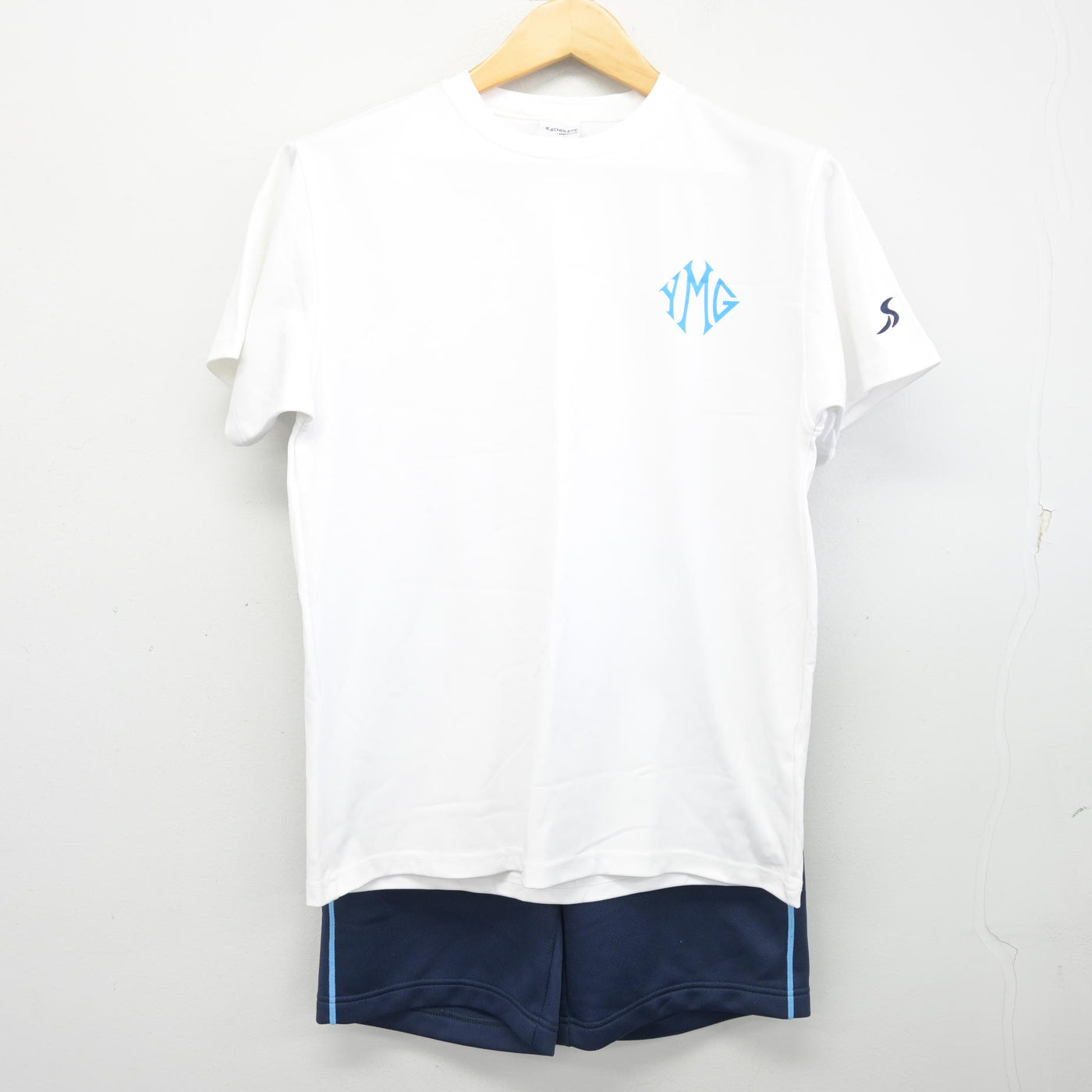 中古】三重県 四日市メリノール学院高等学校 女子制服 2点 (体操服 上 