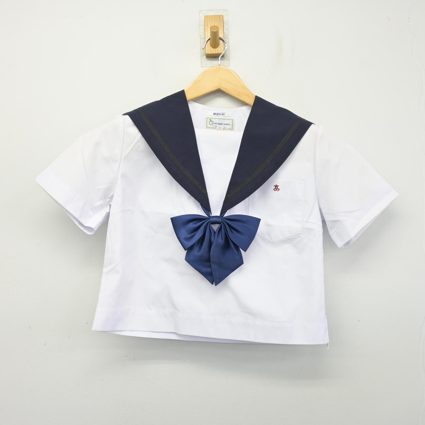 中古】愛知県 熱田高等学校 女子制服 3点 (セーラー服・スカート
