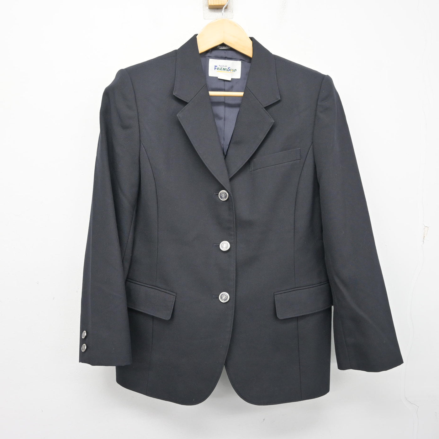 逗子中学　制服　上下 大size 神奈川県 逗子中学校 ブレザー冬服 夏スカート ＊NA0217