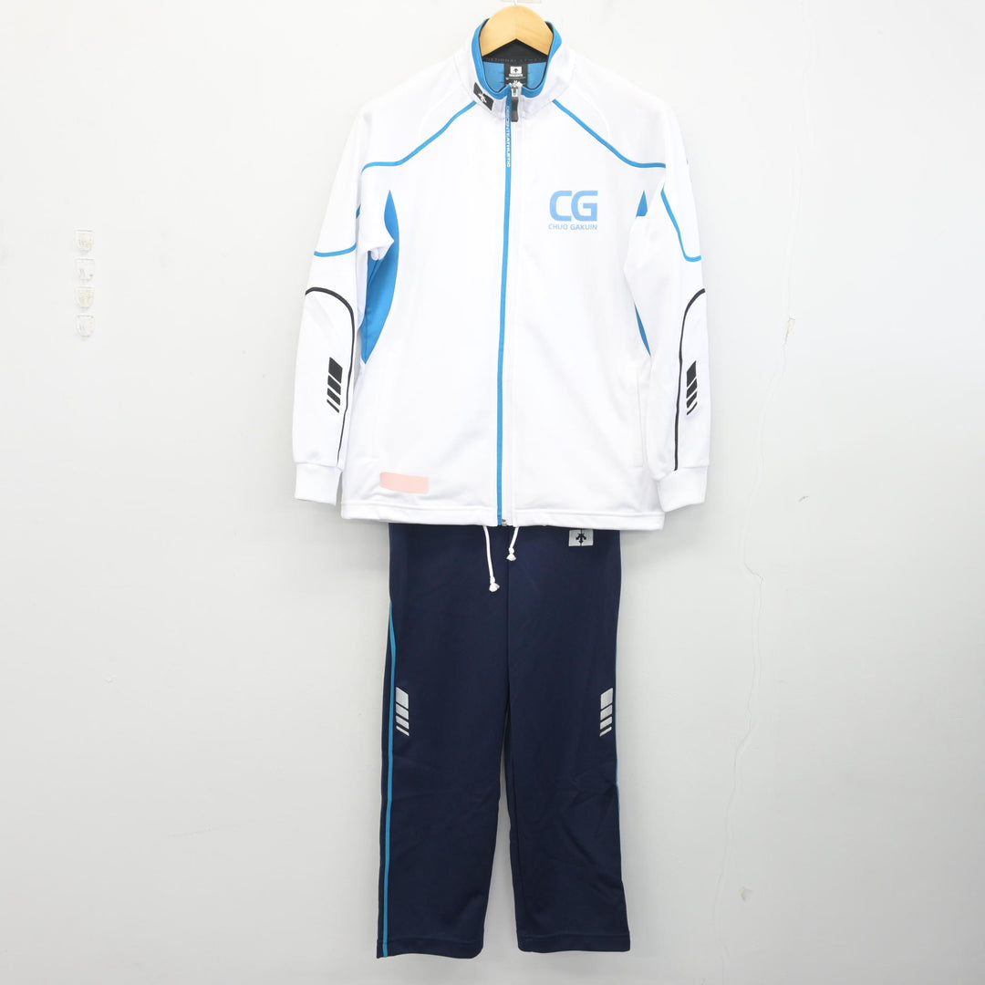 中古】千葉県 中央学院高等学校 女子制服 2点 (ジャージ 上・ジャージ