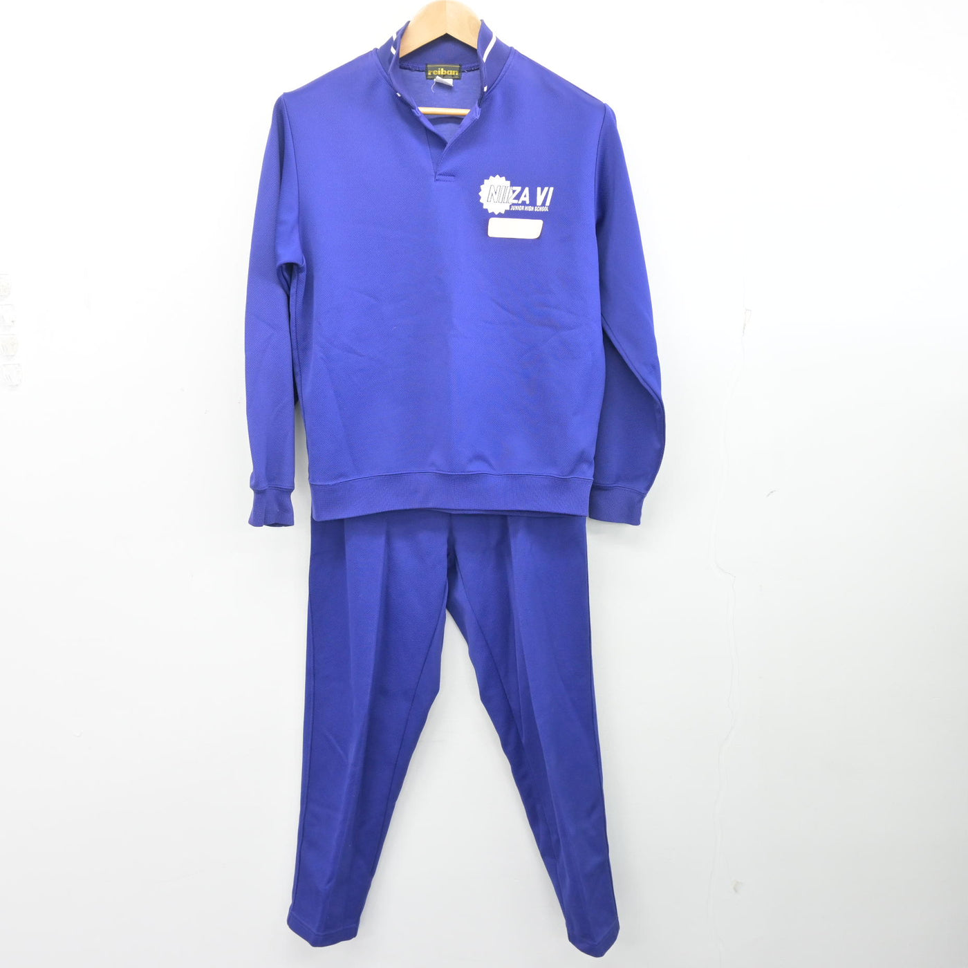 中古】埼玉県 新座市立第六中学校 女子制服 2点 (ジャージ 上
