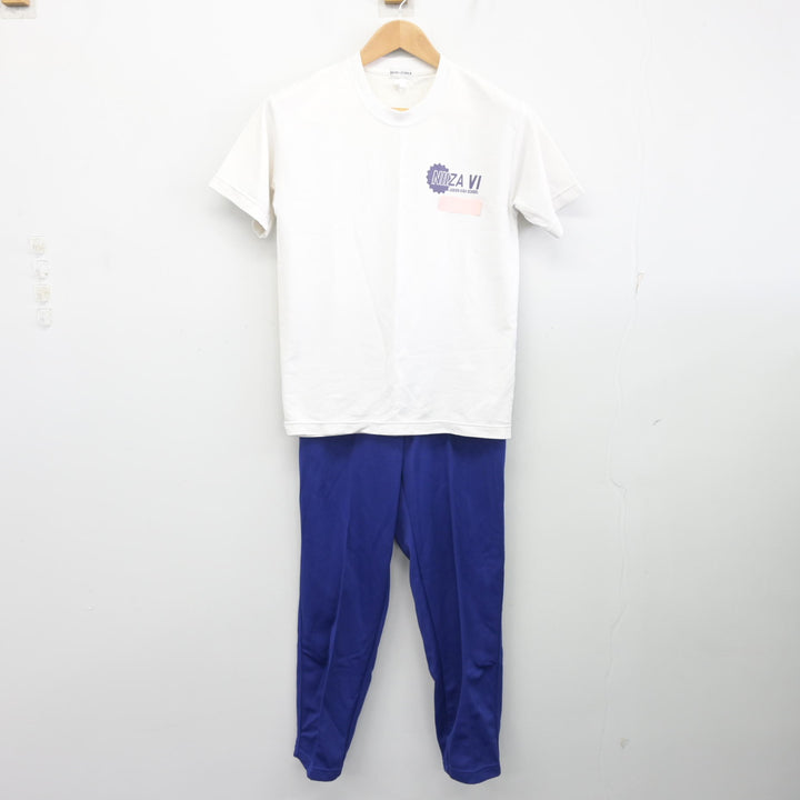 中古】埼玉県 新座市立第六中学校 女子制服 2点 (体操服 上・ジャージ