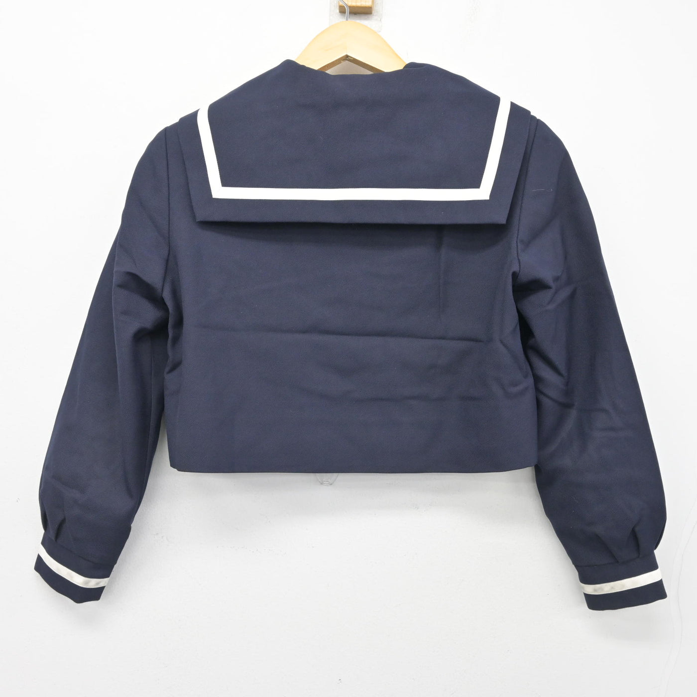中古】熊本県 藤園中学校 女子制服 3点 (セーラー服・ジャンパー