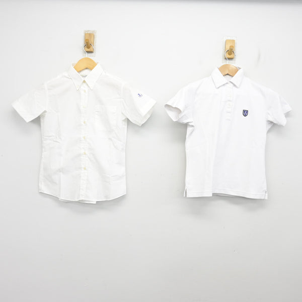中古】東京都 帝京高等学校 女子制服 2点 (シャツ・シャツ) sf106503