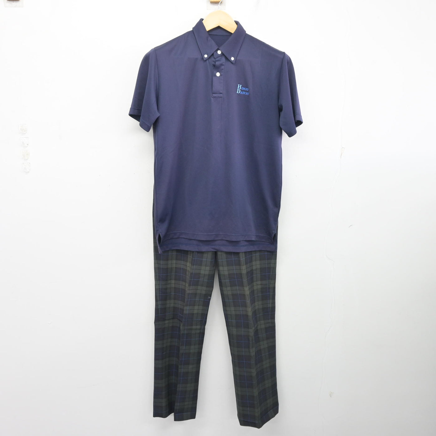 男子用小禄高校のブレザー、ズボン、シャツポロシャツ売ります。 楽天市場】【 トンボ公式 】 汚れが落ちやすい ポロシャツ 長袖 男女