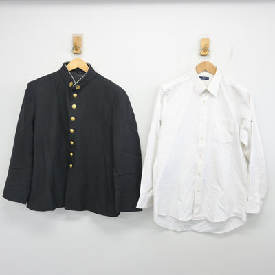中古】北海道 札幌光星高等学校 男子制服 2点 (学ラン・シャツ 