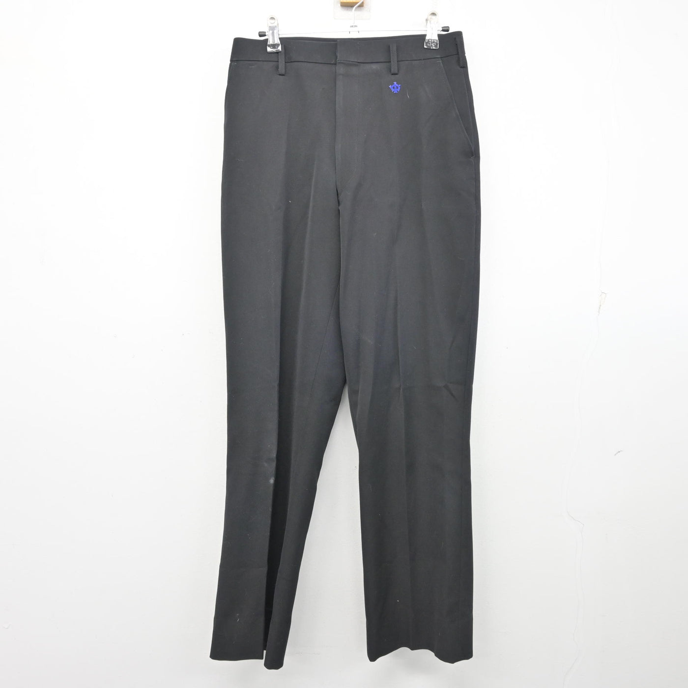 中古】広島県 五日市中学校 男子制服 3点 (学ラン・ニットベスト 