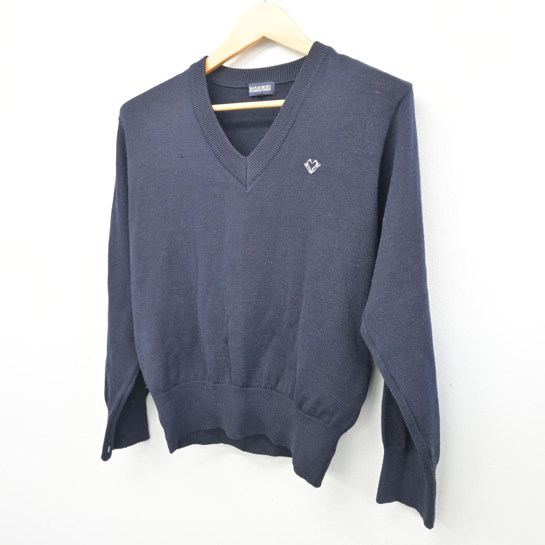 中古】広島県 広島なぎさ中学校 女子制服 1点 (ニット) sf106674