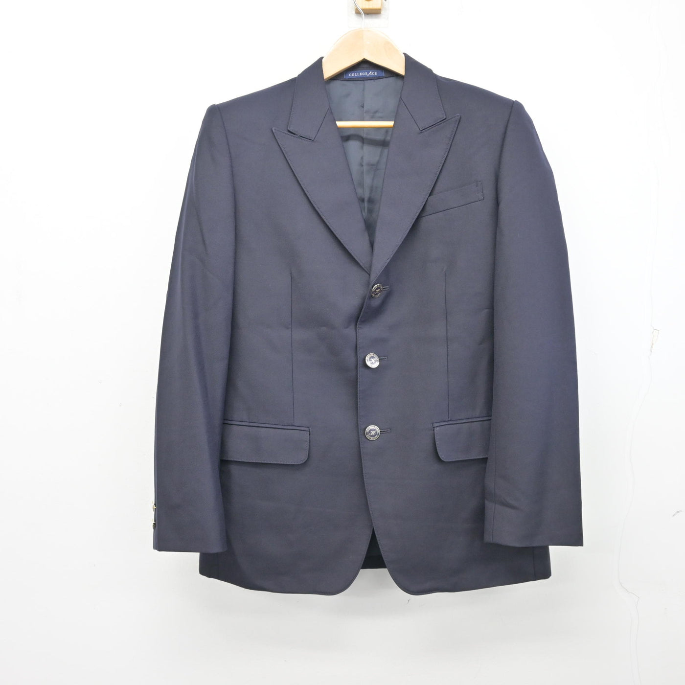 中古】岡山県 岡山芳泉高等学校 男子制服 3点 (ブレザー・ズボン