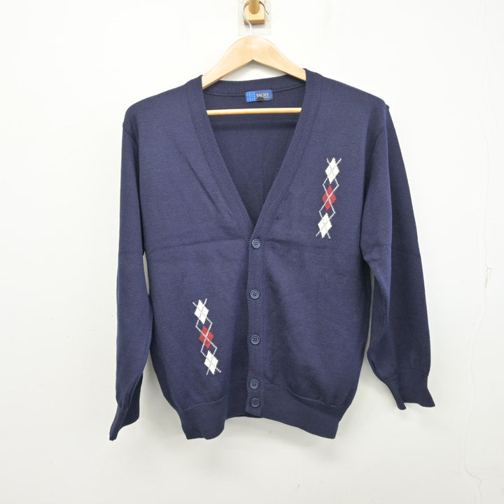 中古】岡山県 岡山芳泉高等学校 男子制服 2点 (ニット) sf106693 