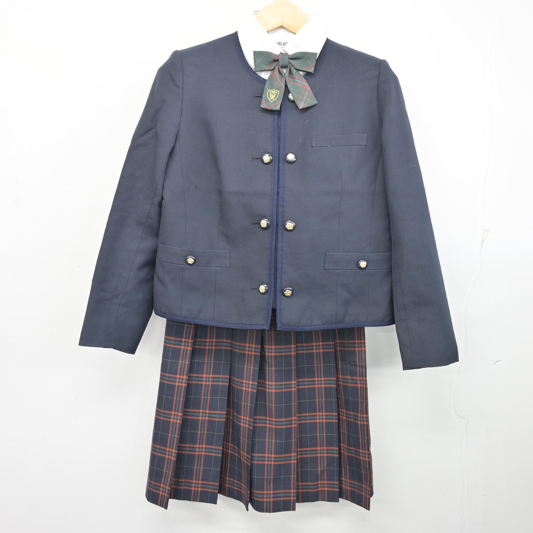 中古】大阪府 大阪桐蔭高等学校 女子制服 4点 (ブレザー・シャツ