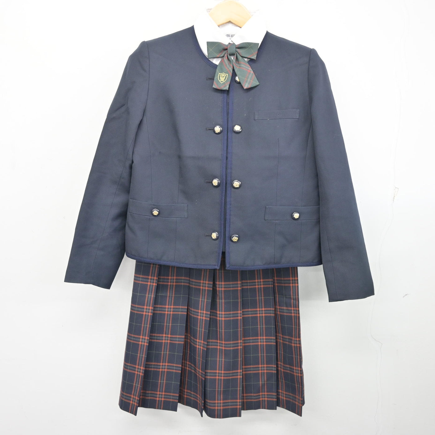 中古】大阪府 大阪桐蔭高等学校 女子制服 4点 (ブレザー・シャツ