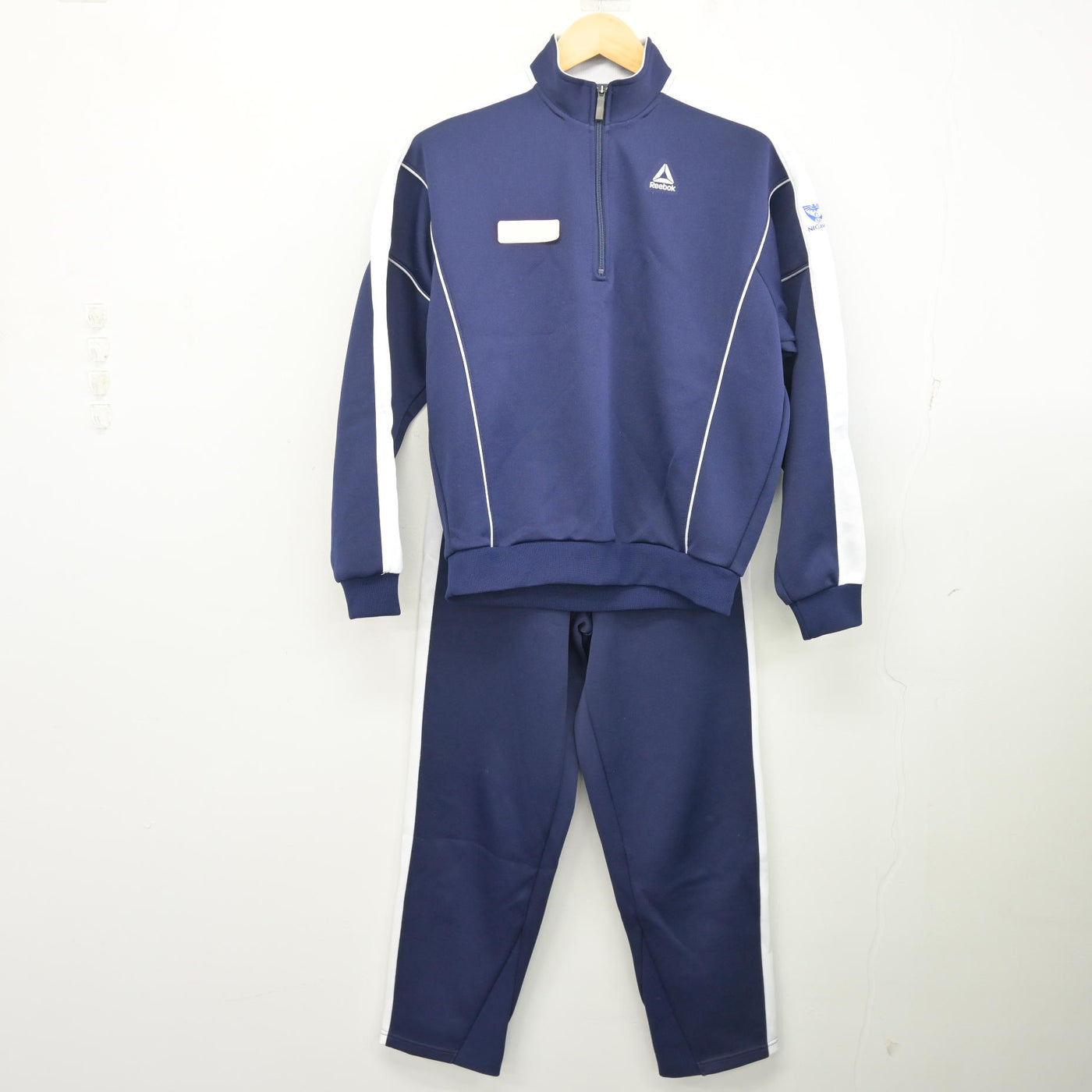 仁川学院　男子制服 中古】兵庫県 仁川学院高等学校 男子制服 2点 (ニット・シャツ