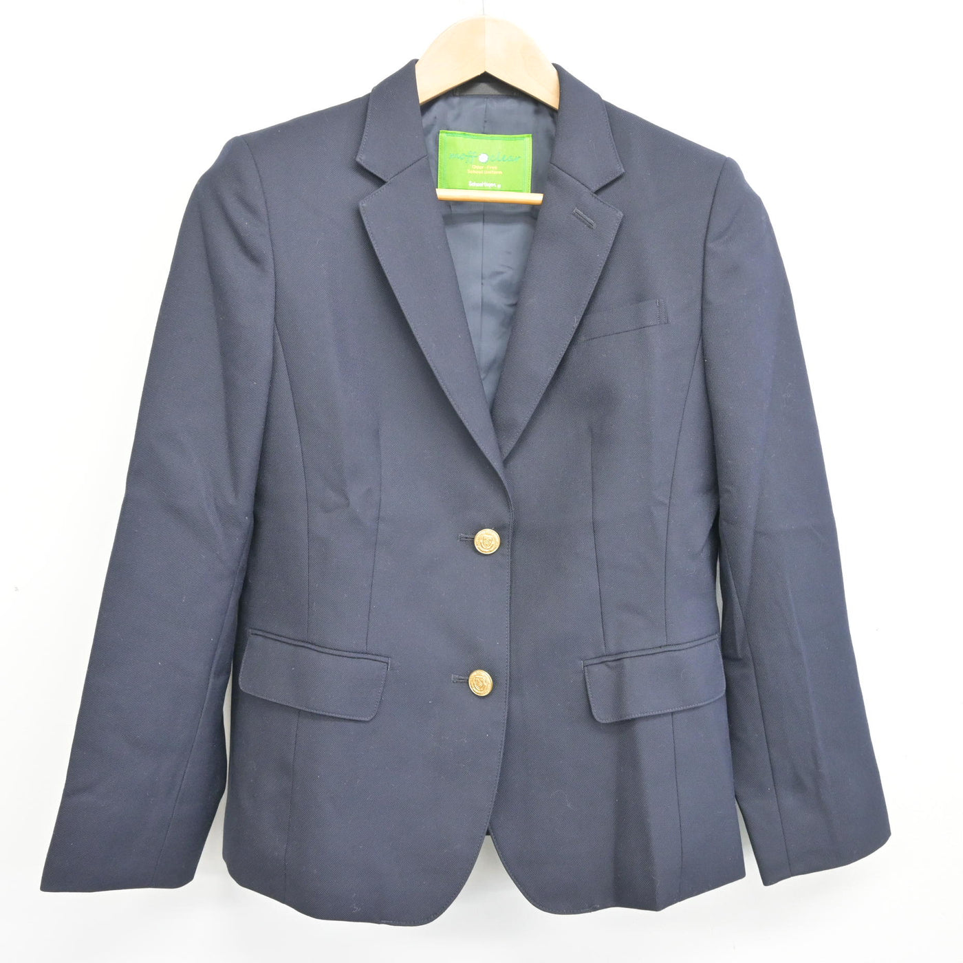 中古】 屋久島おおぞら高等学校 女子制服 3点 (ブレザー・スカート