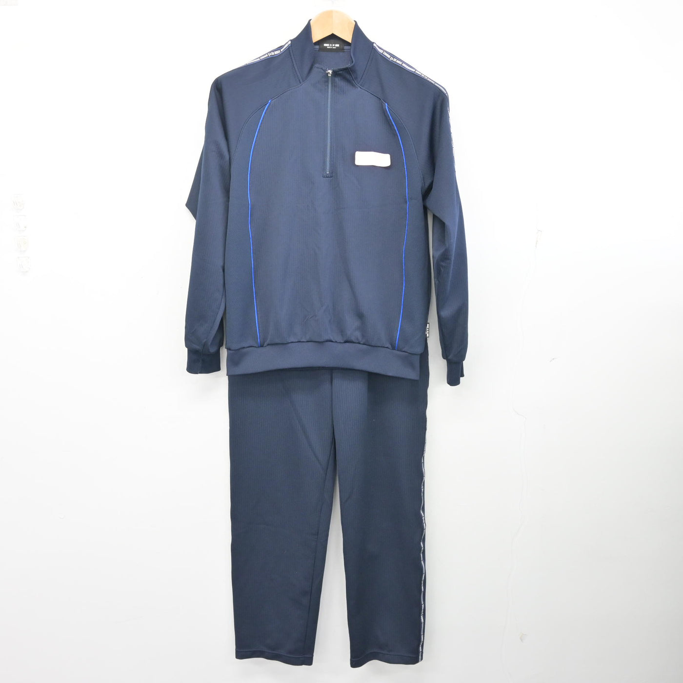 中古】大阪府 千里丘中学校 女子制服 2点 (ジャージ 上・ジャージ 下 