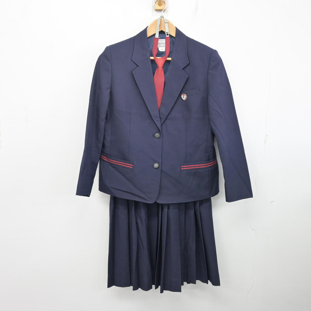 中古】長崎県 諫早商業高等学校/旧制服 女子制服 6点 (ブレザー 