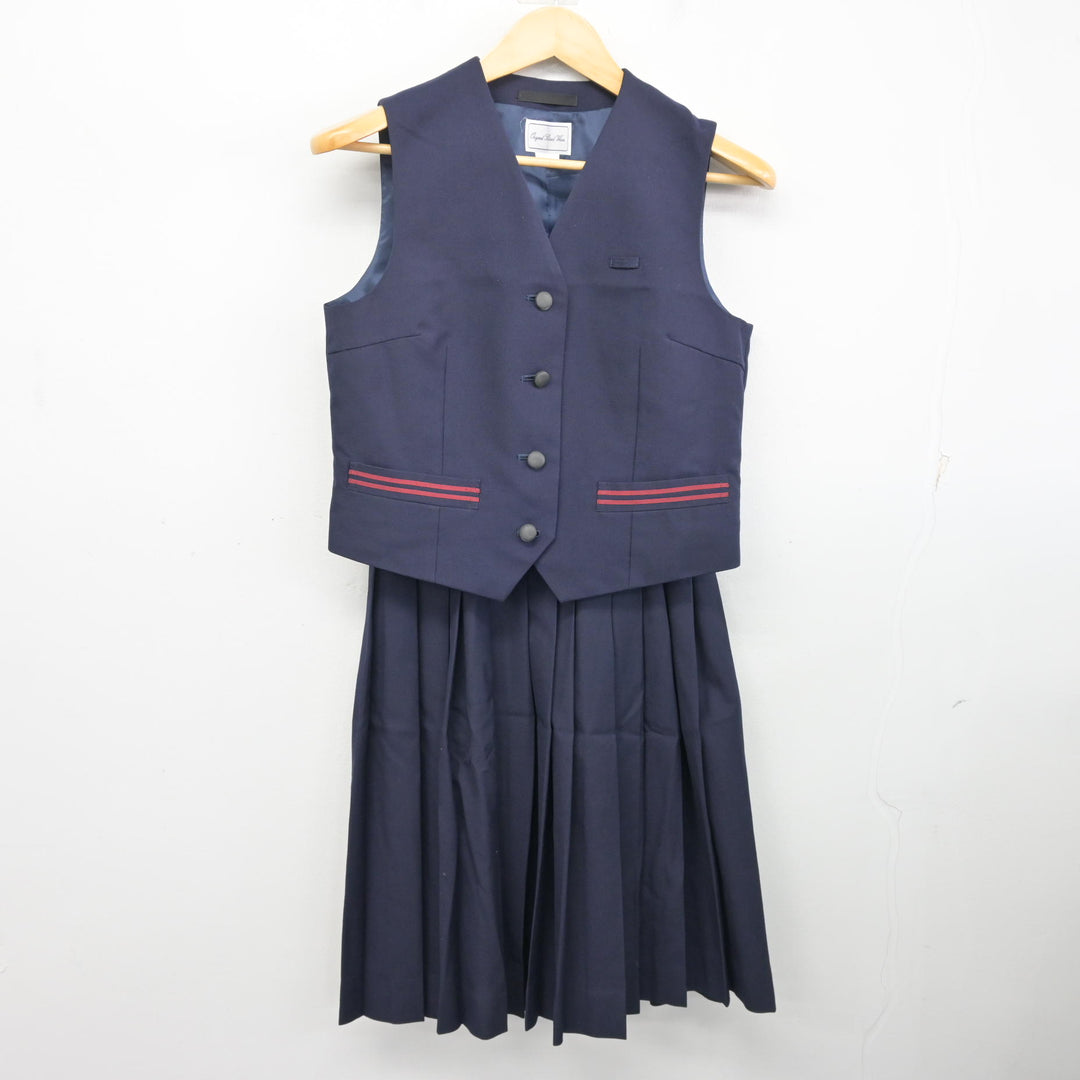 中古】長崎県 諫早商業高等学校/旧制服 女子制服 6点 (ブレザー