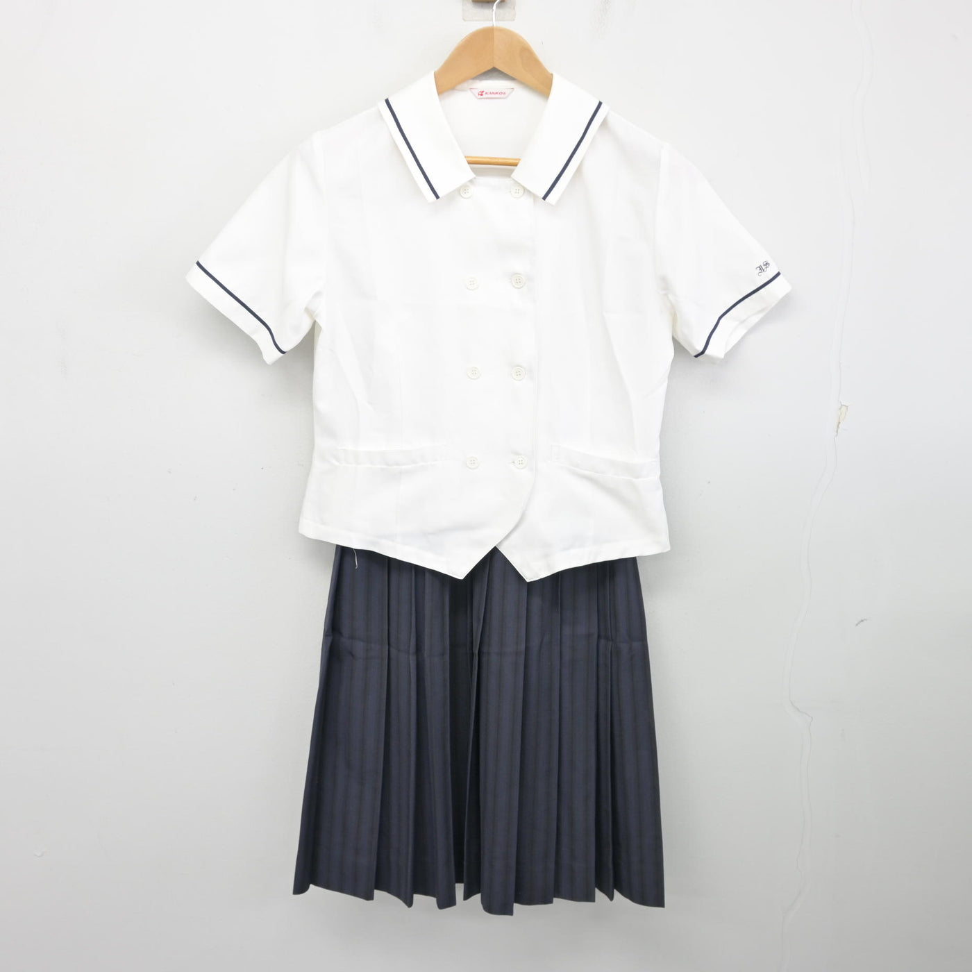 中古】長崎県 諫早商業高等学校/旧制服 女子制服 3点 (シャツ・シャツ 