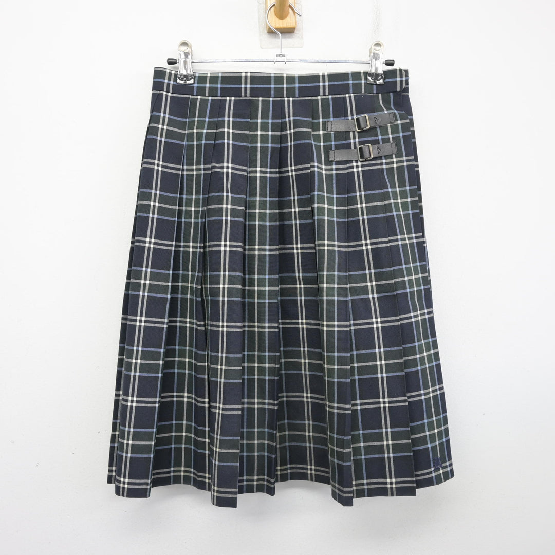 中古】鹿児島県 津曲学園 鹿児島高等学校 女子制服 3点 (セーラー服 