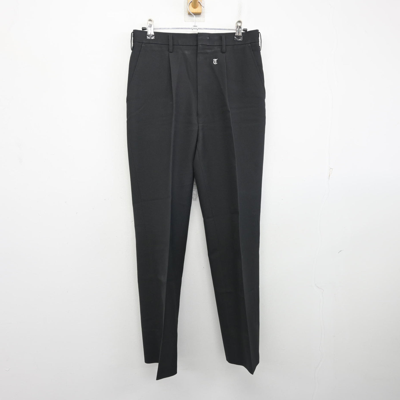 中古】鹿児島県 鶴丸高等学校 男子制服 2点 (シャツ・ズボン) sf106899