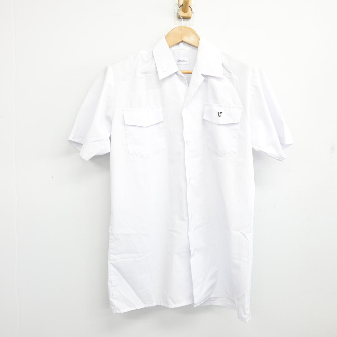 中古】鹿児島県 鶴丸高等学校 男子制服 2点 (シャツ・シャツ) sf106901 