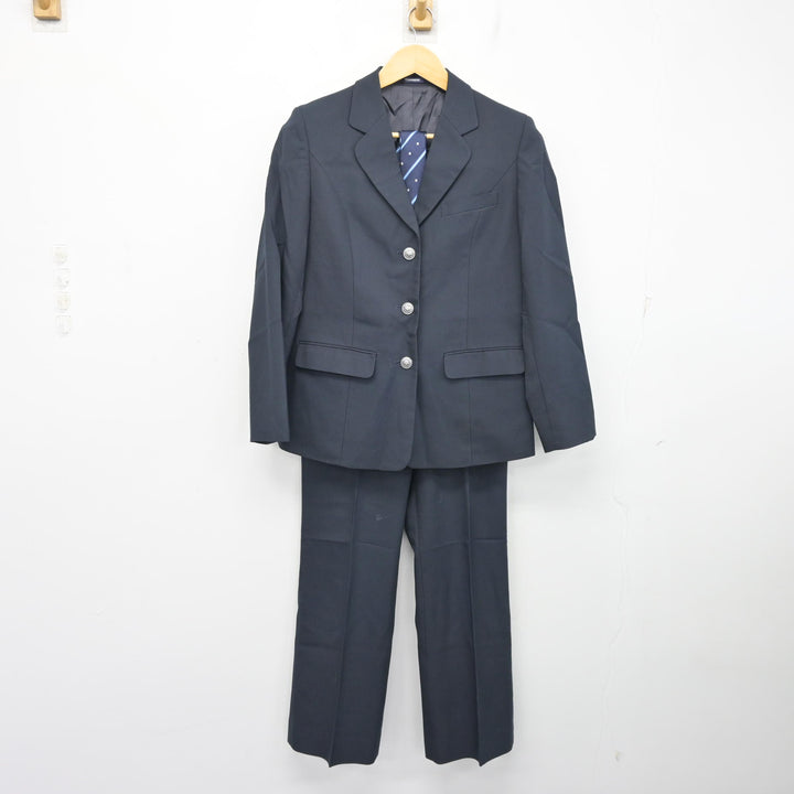 中古】大阪府 吹田東高等学校 女子制服 3点 (ブレザー・ズボン 