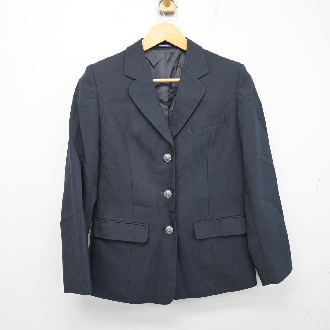 中古】大阪府 吹田東高等学校 女子制服 3点 (ブレザー・ズボン 