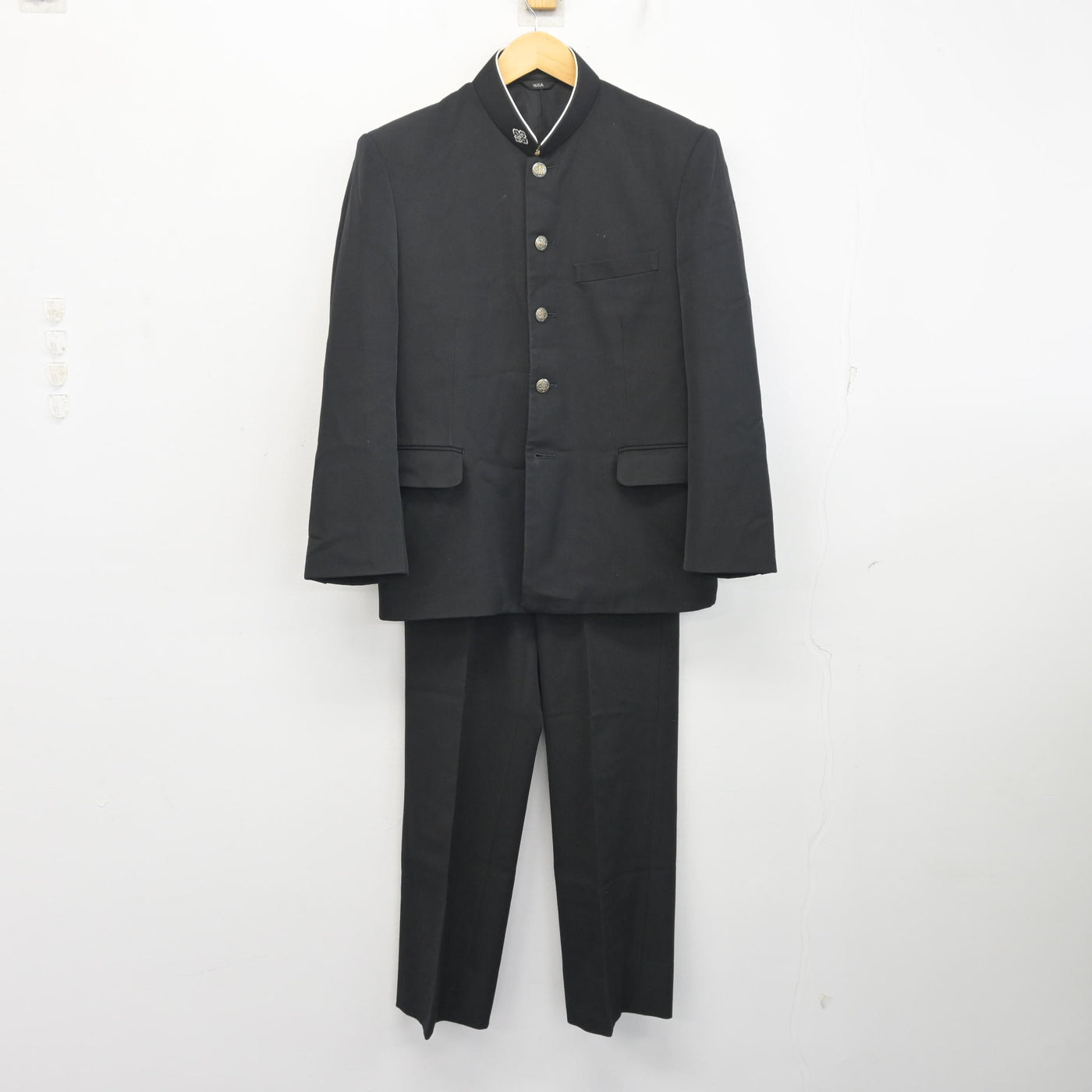 中古】長崎県 五島高等学校 男子制服 2点 (学ラン・ズボン) sf106933