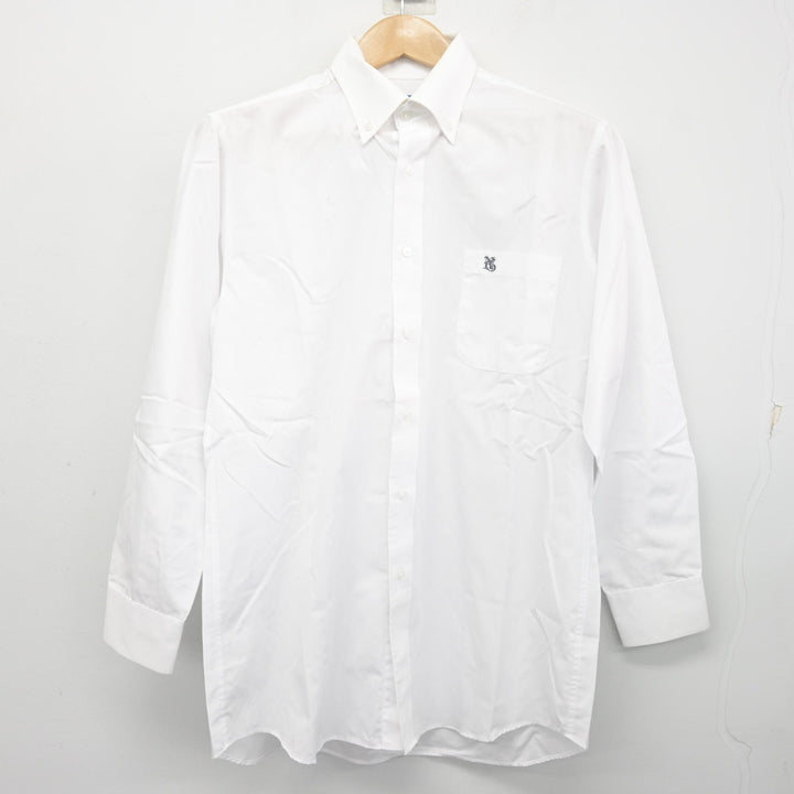 中古】兵庫県 仁川学院高等学校 男子制服 2点 (ニット・シャツ