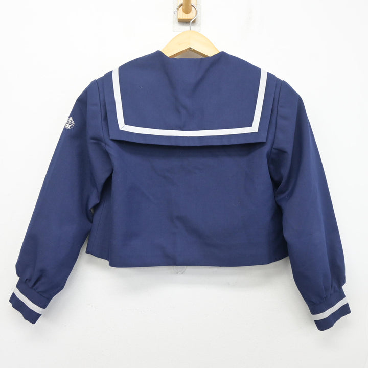 中古】鹿児島県 東谷山中学校 女子制服 2点 (セーラー服・ジャンパー
