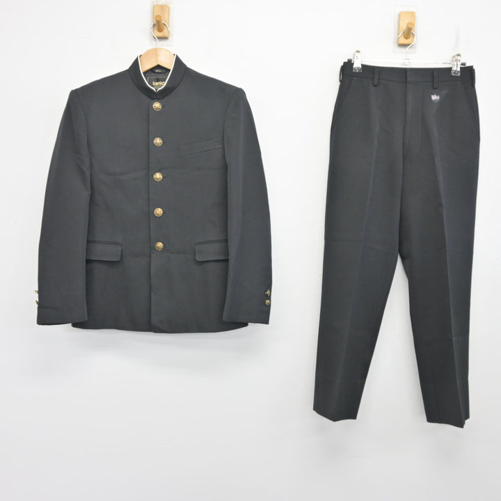 中古】長崎県 福江中学校 男子制服 3点 (学ラン・ズボン・ズボン 