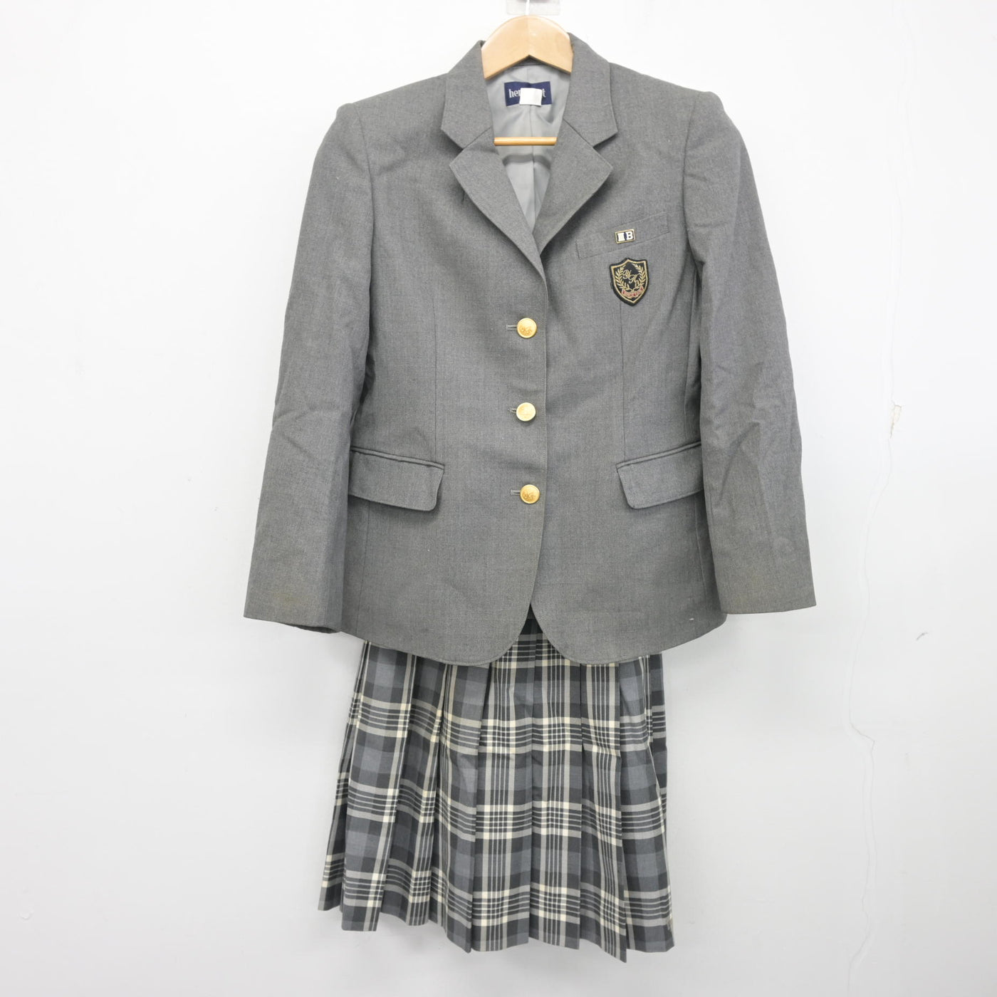 中古】千葉県 横芝敬愛高等学校/旧制服 女子制服 3点 (ブレザー