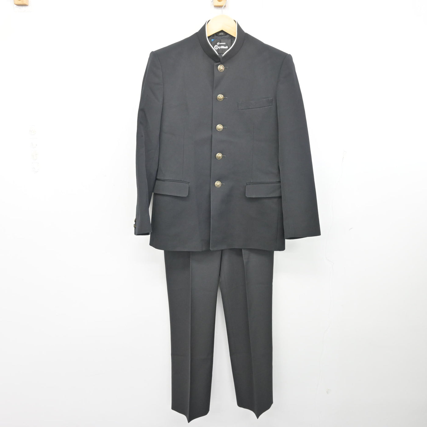 中古】山形県 河北中学校 男子制服 2点 (学ラン・ズボン) sf107071