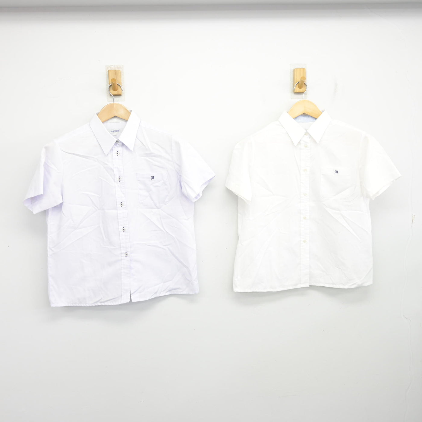 中古】京都府 龍谷大学付属平安高等学校 女子制服 2点 (シャツ