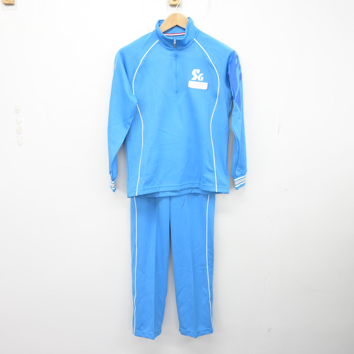 中古】埼玉県 清和学園高等学校 女子制服 2点 (ジャージ 上・ジャージ 