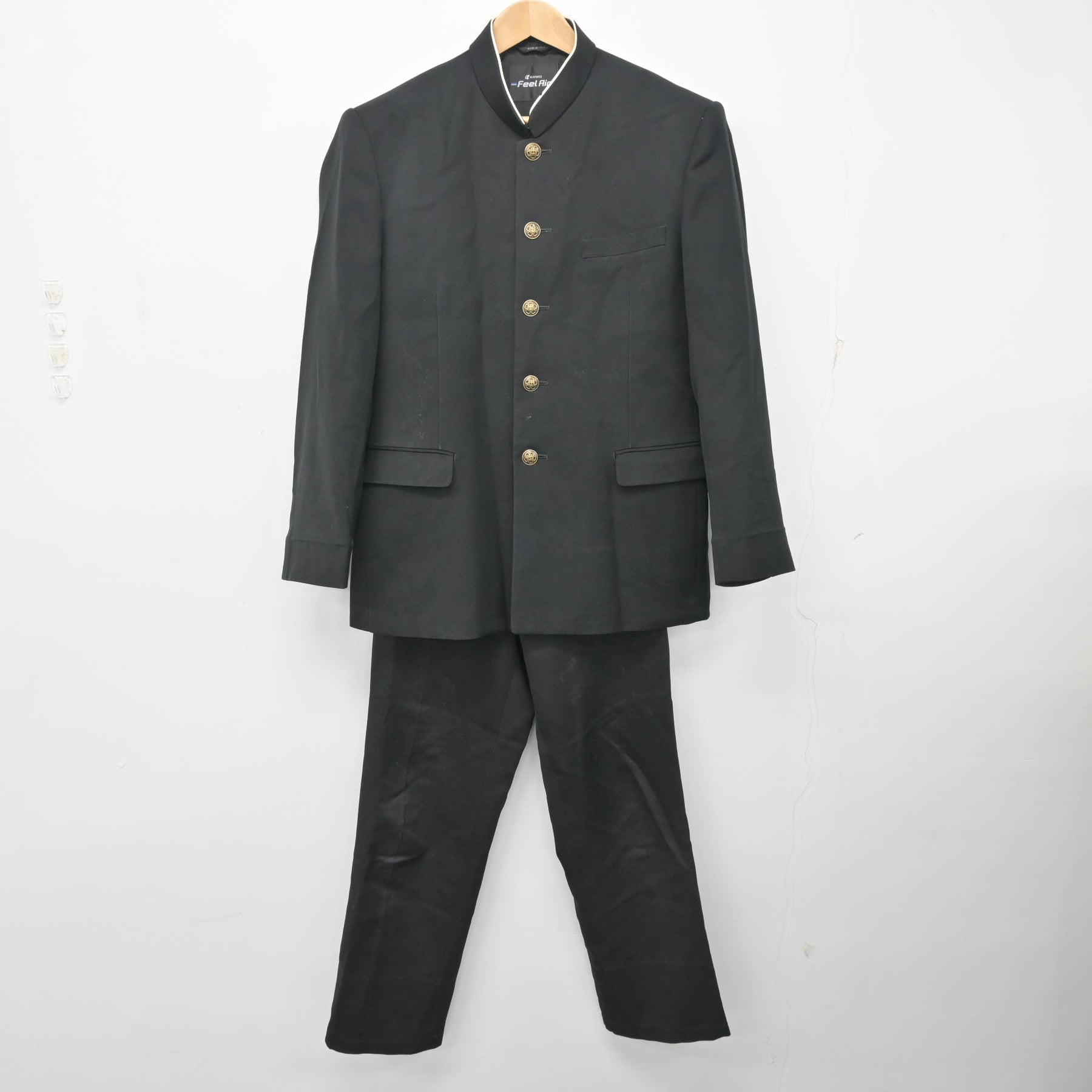 中古】福岡県 三潴中学校 男子制服 2点 (学ラン・ズボン) sf107242 中古】福岡県 三潴中学校 男子制服 2点 (学ラン・ズボン) sf107242