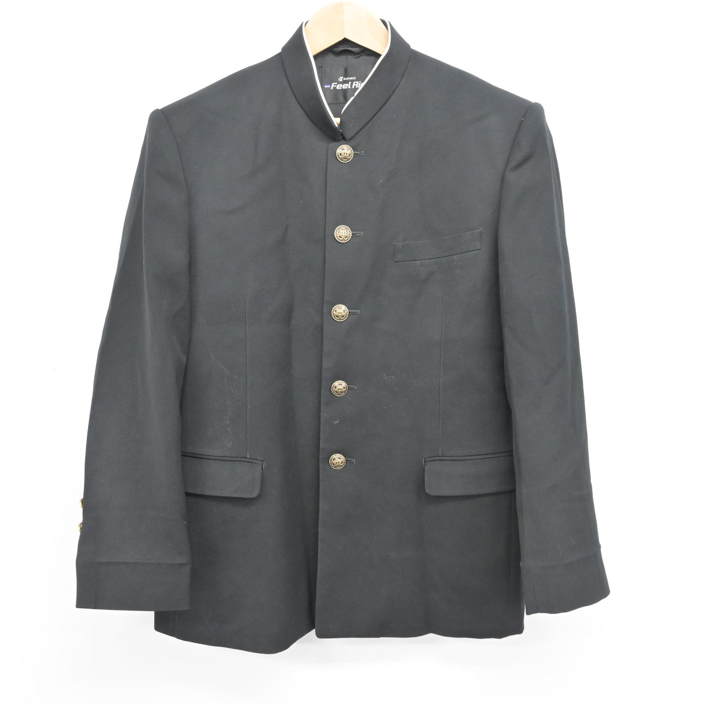 中古】福岡県 三潴中学校 男子制服 2点 (学ラン・ズボン) sf107242 