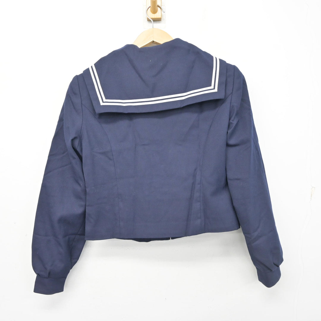 中古】愛知県 滝ノ水中学校 女子制服 3点 (セーラー服・スカート