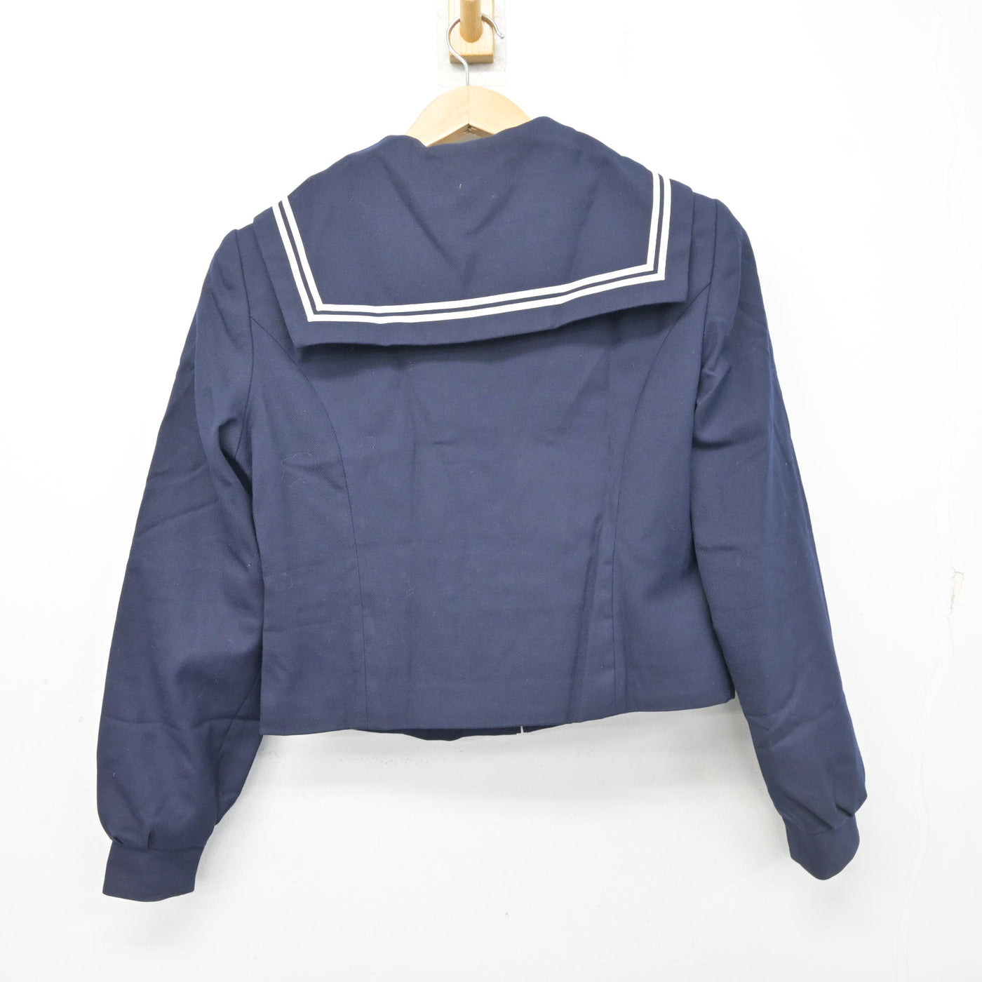 中古】愛知県 滝ノ水中学校 女子制服 3点 (セーラー服・スカート 