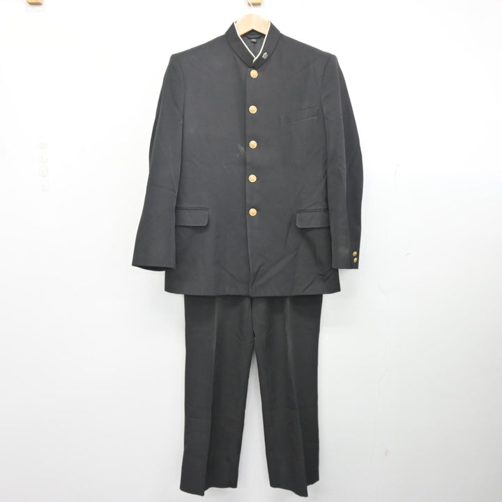 中古】静岡県 伊豆中央高等学校 男子制服 3点 (学ラン・ズボン 