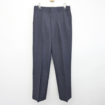 中古】神奈川県 港北高等学校 男子制服 3点 (ブレザー・シャツ・ズボン 