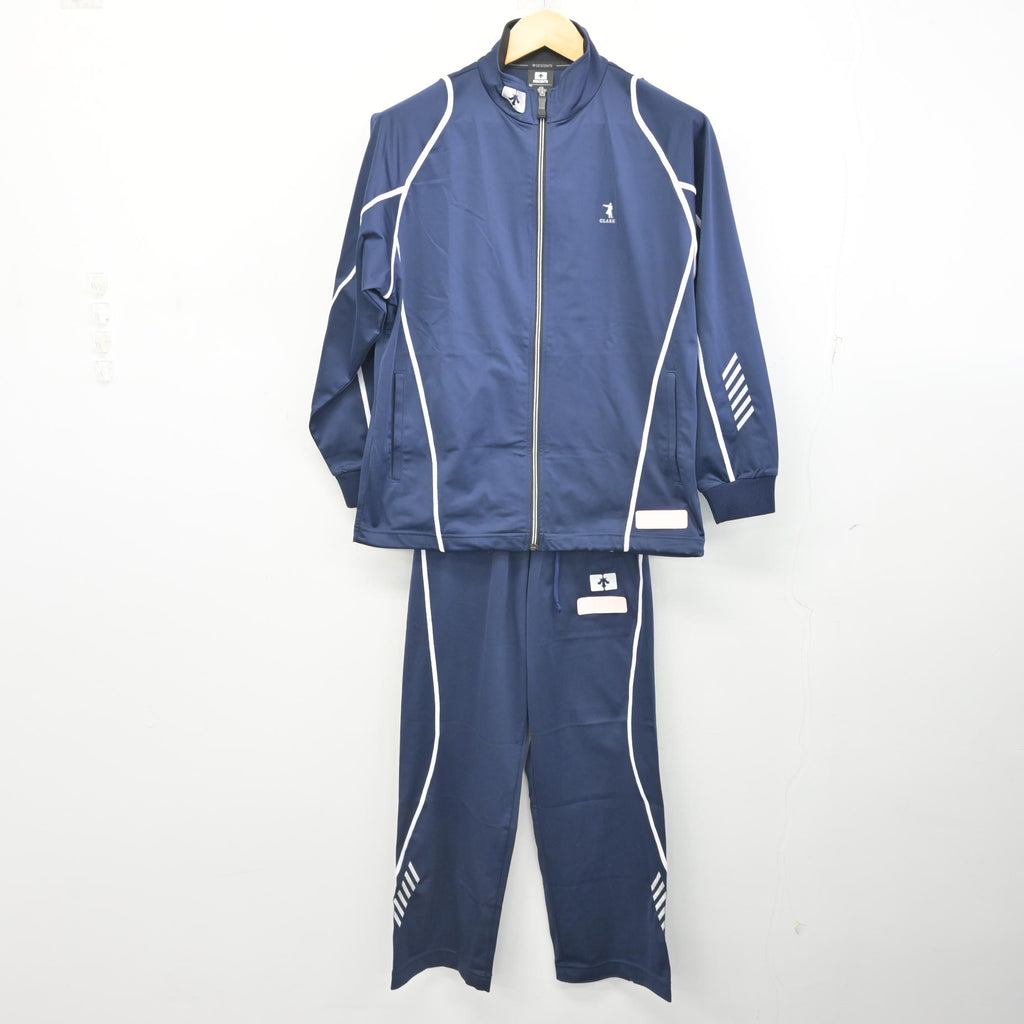 クラーク国際高等学校　ジャージ4点セット　LL 中古】 クラーク記念国際高等学校 女子制服 2点 (ジャージ 上