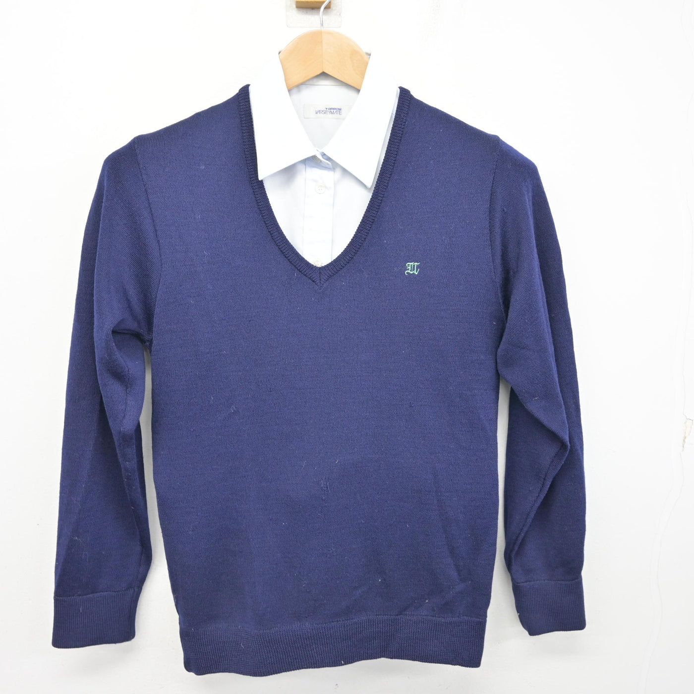 中古】埼玉県 浦和実業学園高等学校/旧制服 女子制服 2点 (ニット 
