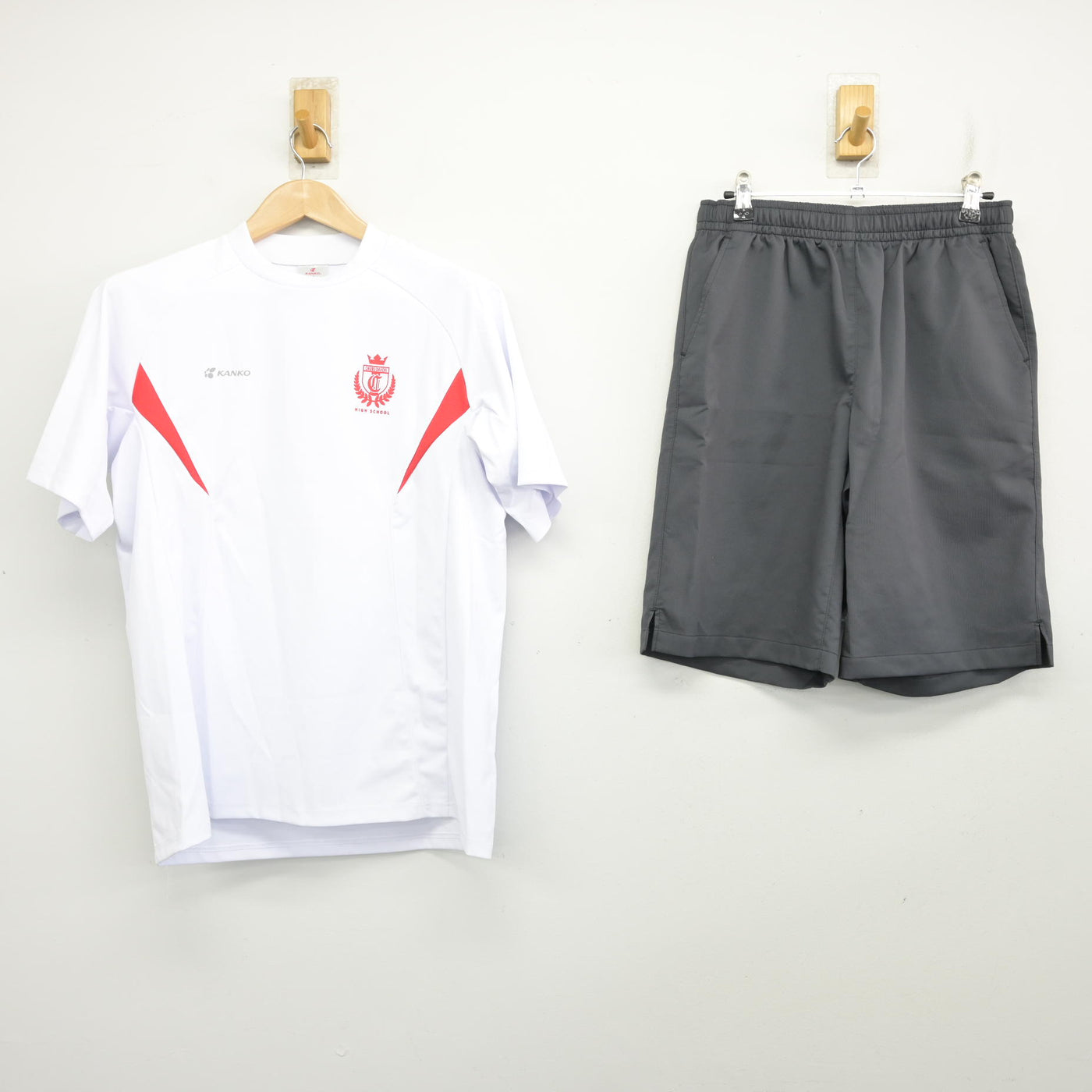 中古】愛知県 中部大学第一高等学校 男子制服 2点 (体操服 上・体操服 