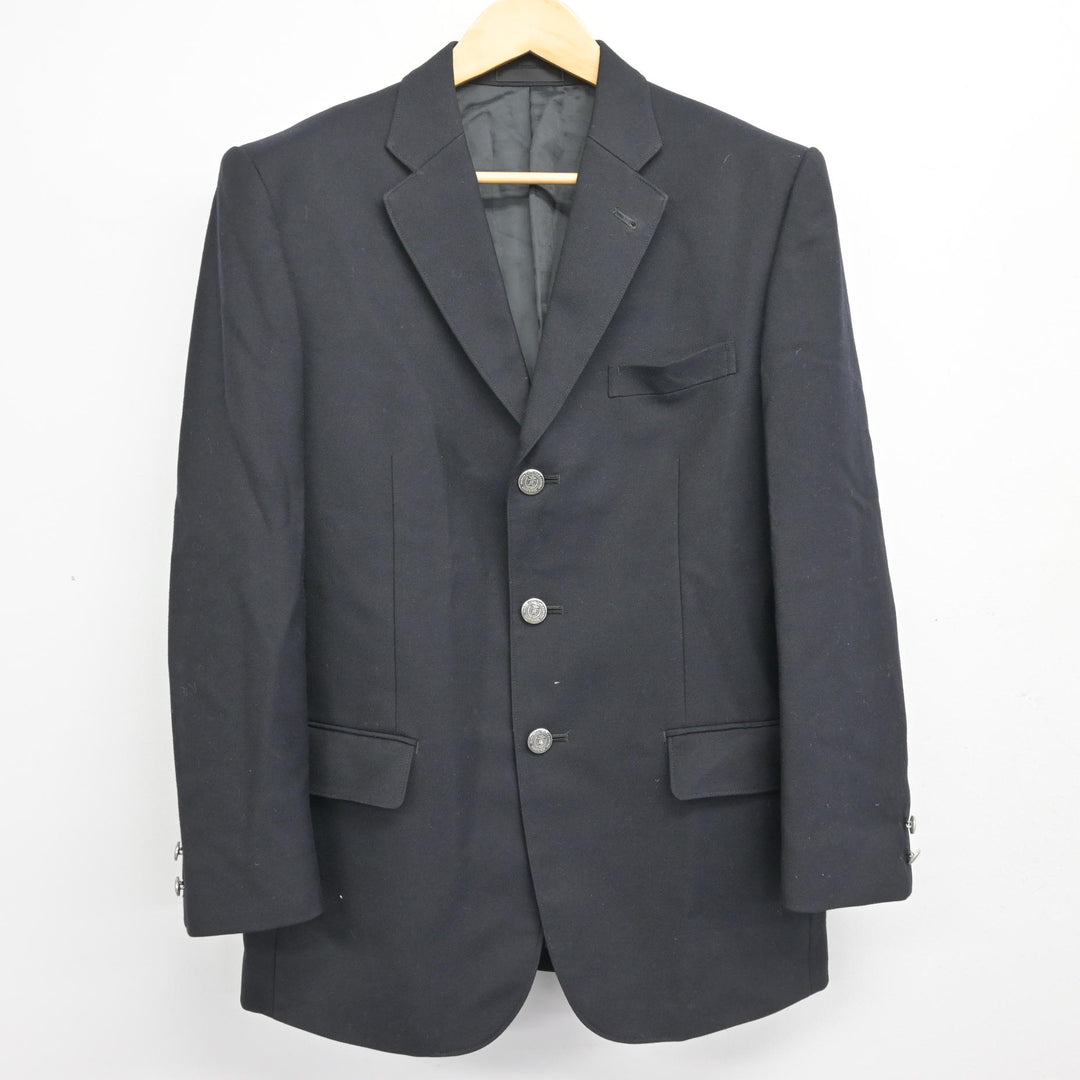 中古】千葉県 日本大学習志野高等学校 男子制服 3点 (ブレザー・ズボン