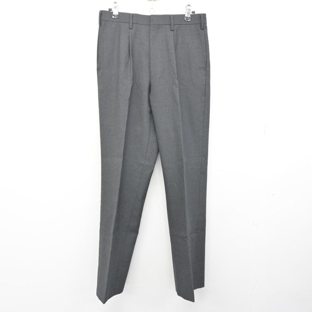 中古】千葉県 日本大学習志野高等学校 男子制服 3点 (ブレザー・ズボン 中古】千葉県 日本大学習志野高等学校 男子制服 3点 (ブレザー・ズボン