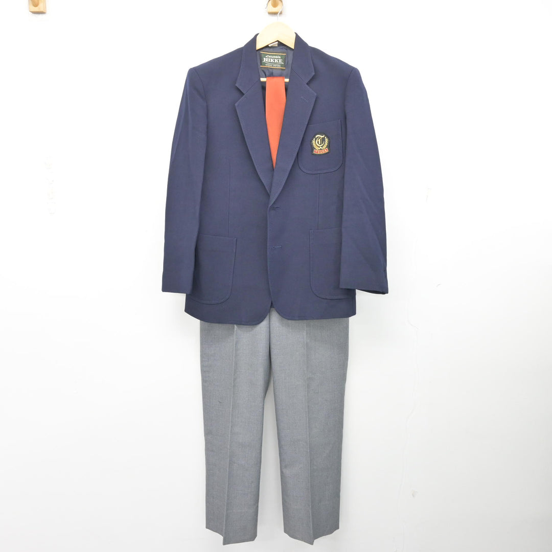 中古】三重県 津田学園中学校・高等学校/旧制服 男子制服 3点 