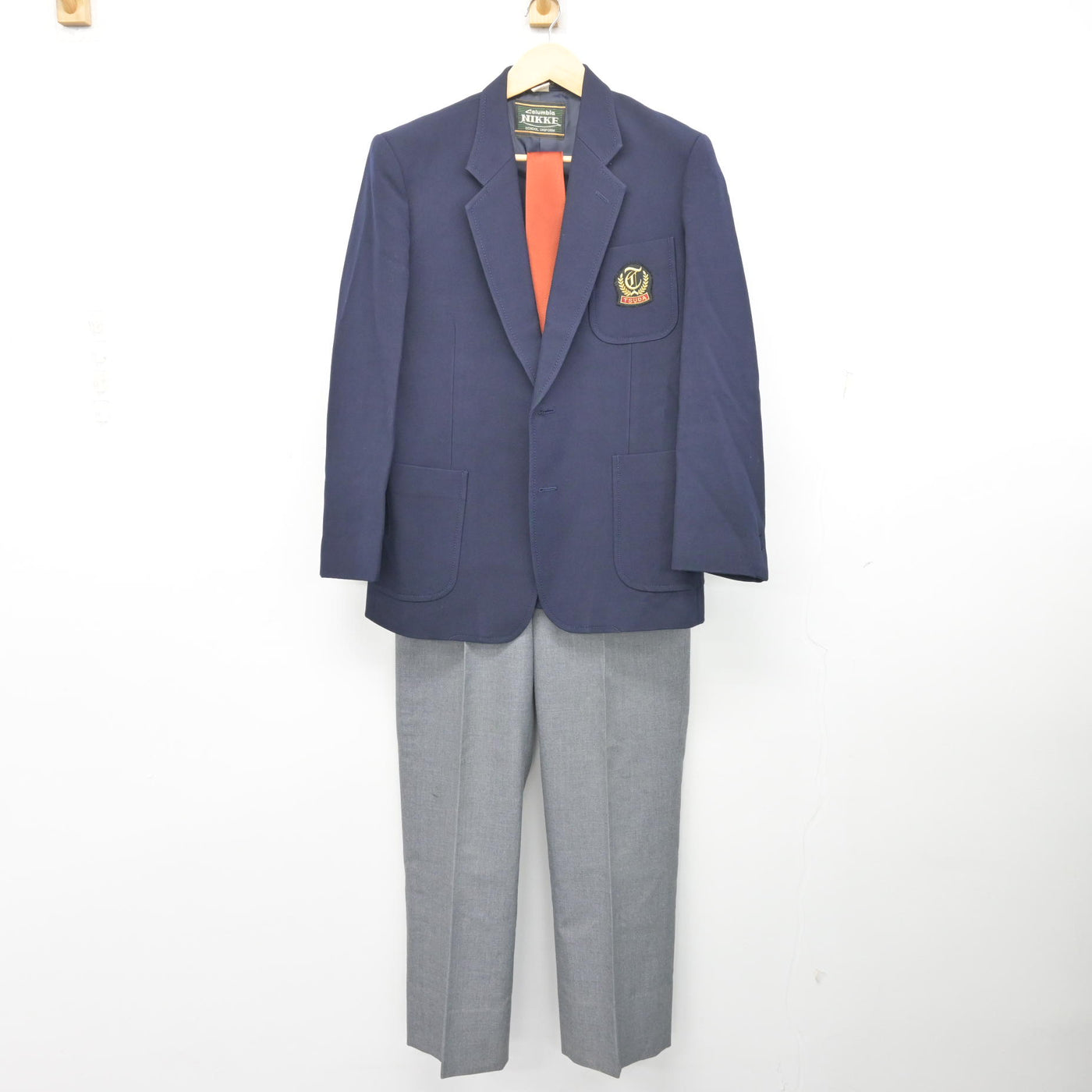 中古】三重県 津田学園中学校・高等学校/旧制服 男子制服 3点