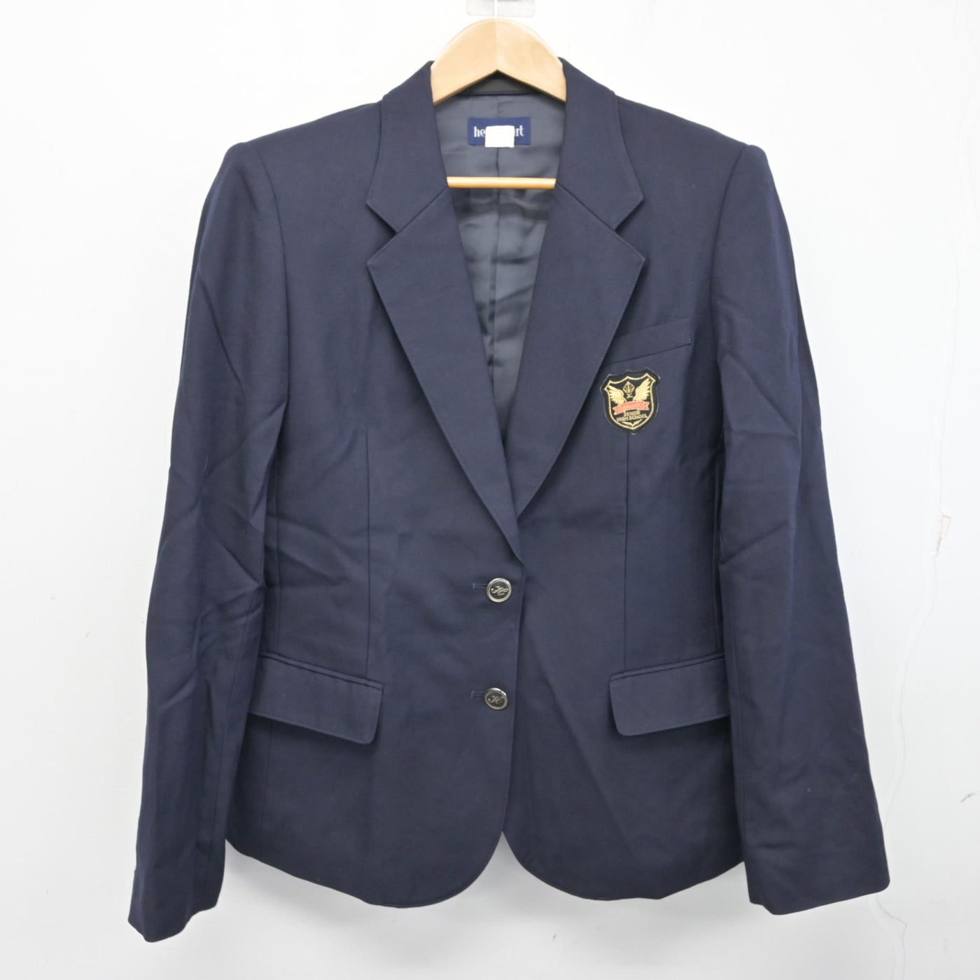 中古】千葉県 柏陵高等学校 女子制服 4点 (ブレザー・シャツ・スカート